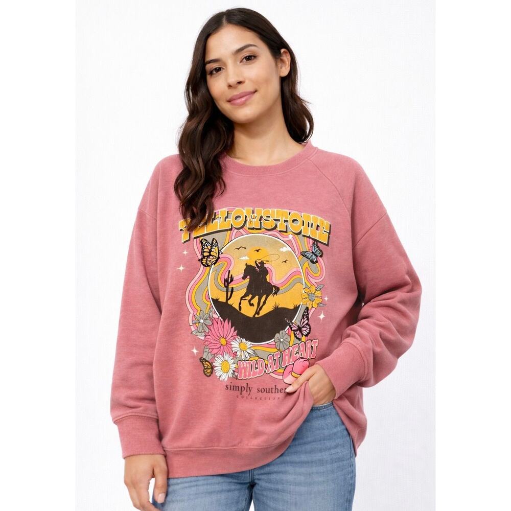 Simply Southern Yellowstone Graphic Crewneck